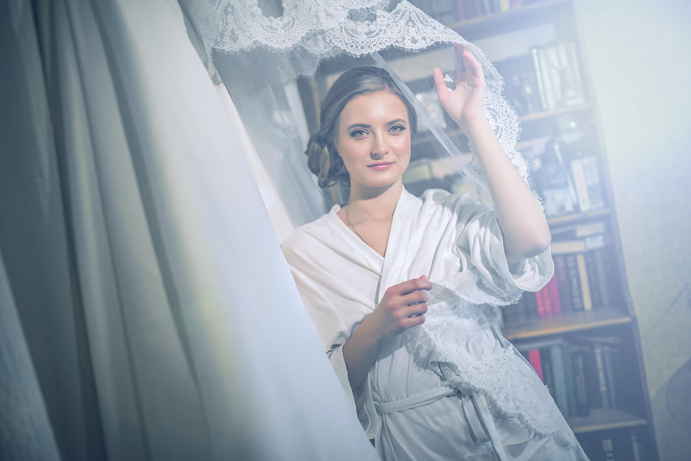 Утренние сборы невесты